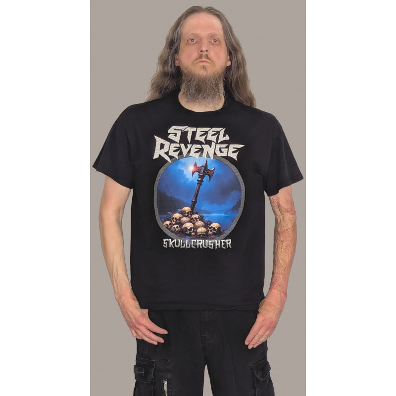 Steel Revenge Shirt with Skullcrusher cover