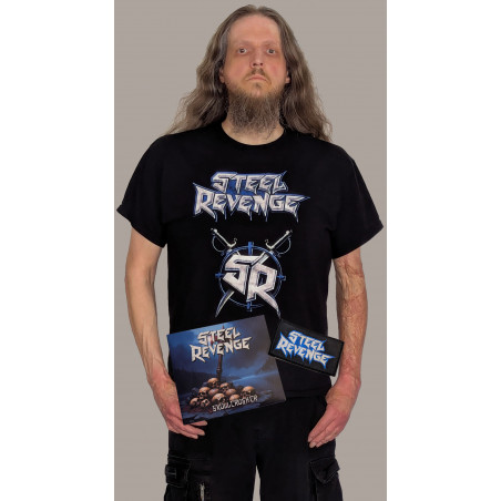 Bundle: T-Shirt "Logo", CD, Patch